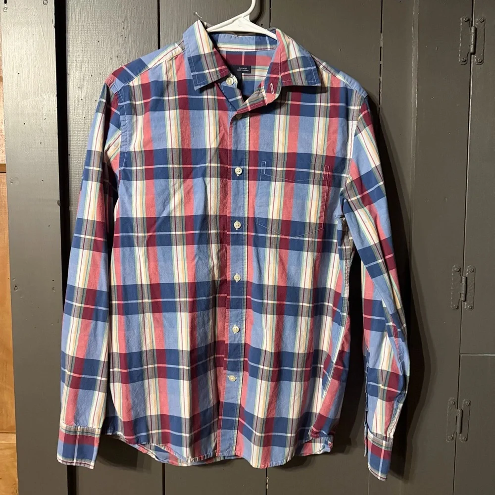 J. Crew classic plaid
